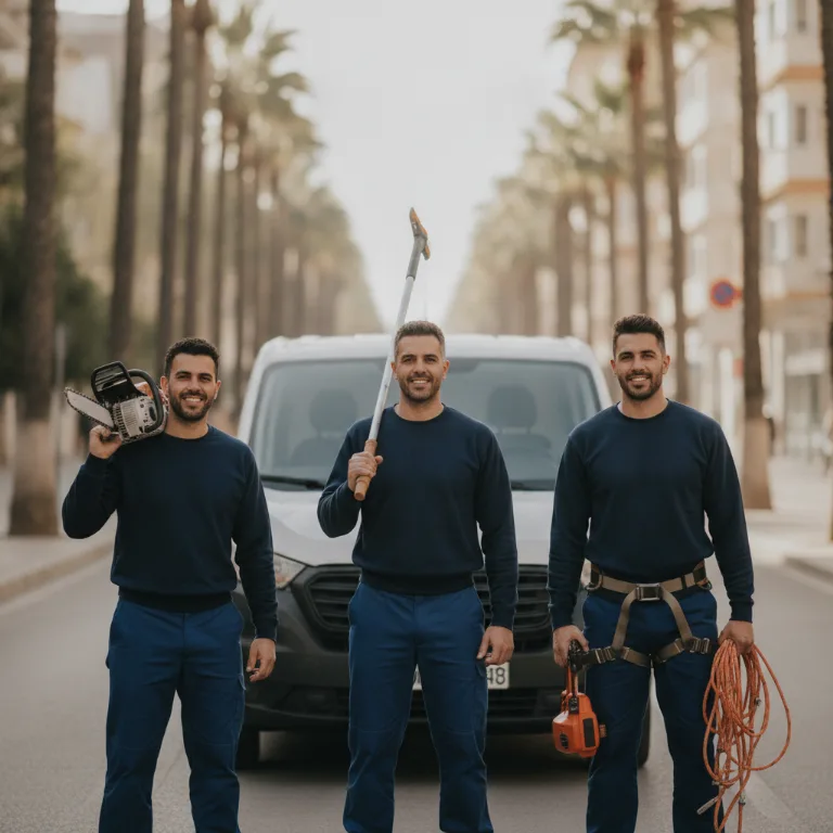 Tala de Árboles equipo en Retiro
